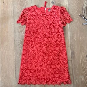 Juicy Couture Red Lace Kids Dress